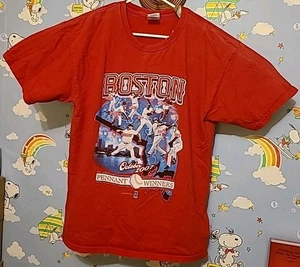 Boston Red Sox October 2007 Pennant Winners T Shirt MLB Baseball Size Large - Foto 1 di 9