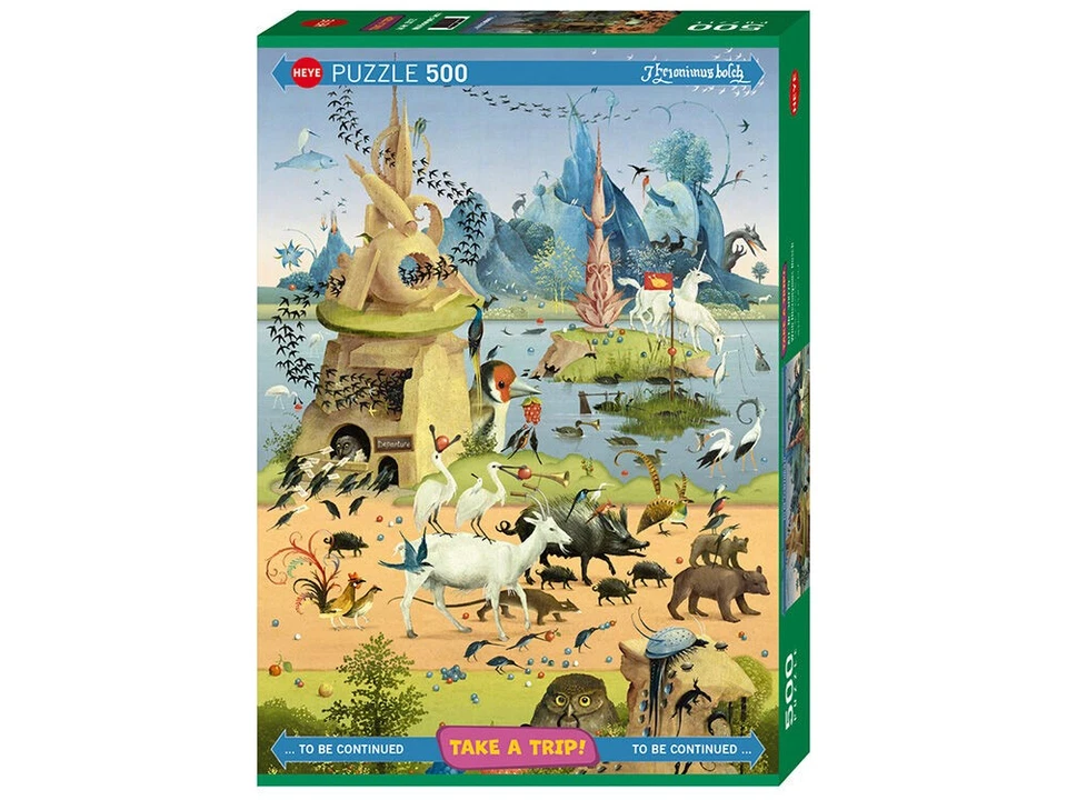 Heye Take A Trip to Bosch 500pc Jigsaw Puzzle - image 1 of 1