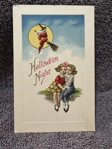 HALLOWEEN POSTCARD JOHN WINSCH C46 - Picture 1 of 2