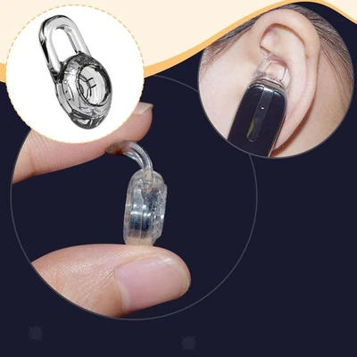 Headset Ear Gel Silicone Earbud Eartip Comfortable Clear Sturdy — 第 1/2 张图片