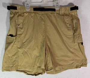 North Face Herren Cargo Shorts mit Gürtel Ripstop hellbraun khaki Größe L 7" Schrittlänge - Bild 1 von 6