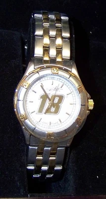 RELOJ PULSERA GAME TIME NASCAR DAMAS MUJERES GERENTE GENERAL #18 BOBBY LABONTE NUEVO EN CAJA Foto 1 de 4