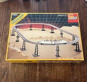 6921 Legoland Space System Monorail Track w/Box & Manual - 100% Complete