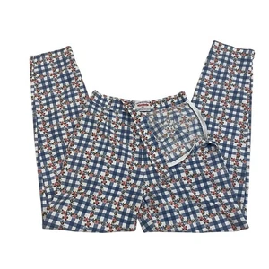 Comptoir des Cotonniers Pants S, 6 | Floral Gingham Cottagecore Vintage, Rare - Picture 1 of 5