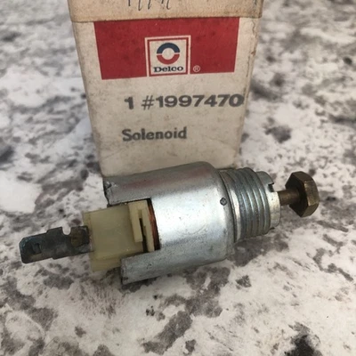 1972 - 74 雪佛兰 CORVETTE IDLE SOLENOID 开关 NOS 盒装 1997470 — 第 1/3 张图片