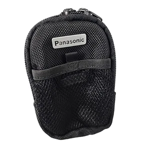 Bolsa para cámara Panasonic pequeña estuche de viaje de lona negra 5" x 3" x 2" - Imagen 1 de 4