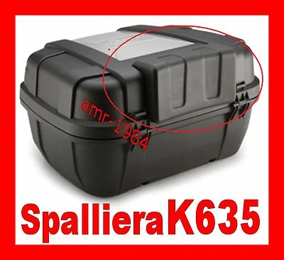 GIVI K635 SPALLIERA SCHIENALE KAPPA PER VALIGIA KGR52 GARDA CUSCINO POST. KAPPA K635