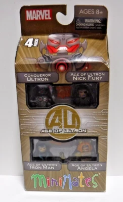 Juego de caja de 4 figuras Age of Ultron Marvel Minimates 092023AST Foto 1 de 2