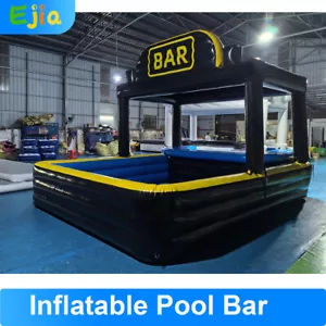 Inflatable Pool Bar PVC Inflatable Party Tent Water Fun for Parties and Events - Picture 1 of 7