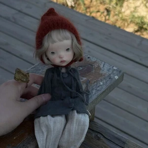BJD Doll 1/6 Lovely Girl Doll Ball Jointed Face Makeup+ Eyes Resin Handmade Gift - Picture 1 of 10