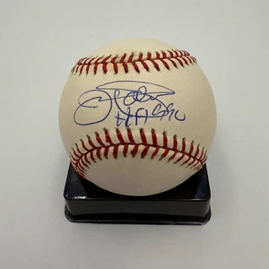JIM PALMER FIRMATO/AUTO'D RAWLINGS MLB AMERICAN LEAGUE BASEBALL HOF 90 - JSA - Foto 1 di 10