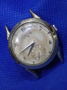 Vintage 680 Lord Elgin 21 Jewel Men's Wind Wristwatch Runs 14 K GF Tropic Dial
