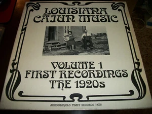 Various – Louisiana Cajun Music Volume 1: First Recordings - The 1920's - LP g/ - Bild 1 von 3