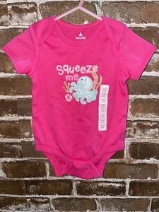 NUEVO CON ETIQUETAS BABY GAP RECIÉN NACIDO TRAJE DE UNA PIEZA 3-6 MESES APRETARME PULPO ROSA NIÑAS - Imagen 1 de 2