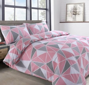 Doppelpack Wendebettdecke Steppdecke Bezug Schlafzimmer Bettwäsche-Sets Single Double King - Bild 1 von 15