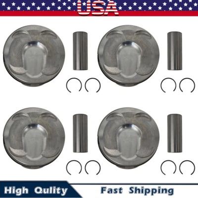 Pistón y anillos de gran tamaño 4 x 020 para Land Rover Discovery Range Rover 2.0 Foto 1 de 4