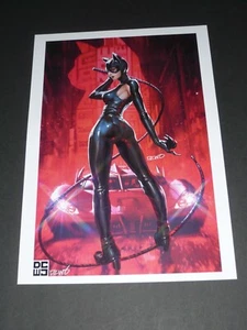 2023 NYCC Catwoman ART PRINT BY Derek Chew 11.7x16.5(A3) - Picture 1 of 1