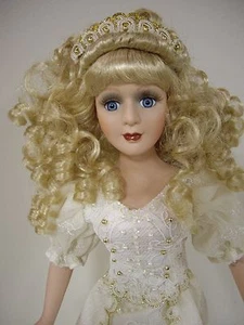 Muñeco clásico de porcelana de 20" de altura - Imagen 1 de 6