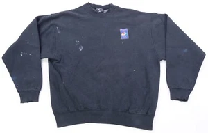 Rare Vintage TOSO ACTIONWEAR Atlanta 1996 NBC Crewneck Sweatshirt 90s Black XL - Picture 1 of 13