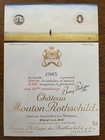 Étiquette Château Mouton Rothschild 1983 - 75 cl