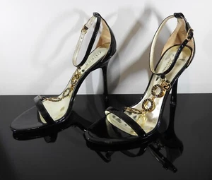 Guess heels, formal, worn once, leather, size 7, in original box - Picture 1 of 7