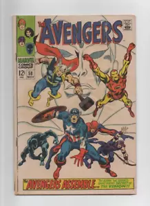 AVENGERS #58 G/VG - Foto 1 di 1