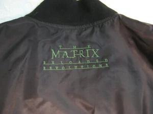THE MATRIX RELOADED - REVOLUTIONS Film Jacket Retro / Vintage / Collectors/XL - Picture 1 of 6