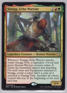 1x Stangg, Echo Warrior - Dominaria United: Commander - Near Mint - Imagen 1 de 1