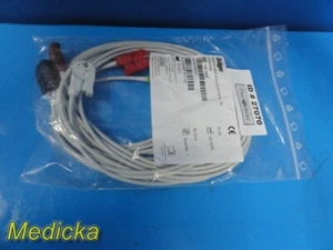 Drager Medical MS16546 ECG 5 Lead Single-Pin, AHA 1M, OEM Leads ~ 27070 - Picture 1 of 10
