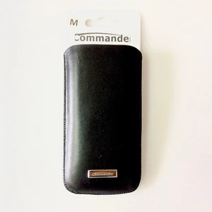 Commander Men und Boyz Nappa Leder Case für Apple iPhone 4 4S 5 5C 5S 5SE - Picture 1 of 1