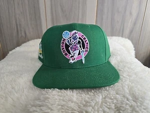 Boston Celtics NBA The Finals Mitchell & ness Snapback Green - Picture 1 of 5