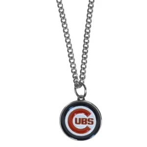 Siskiyou Sports MLB Chicago Cubs Damen Kette Halskette mit kleinem Anhänger, 20" - Bild 1 von 2