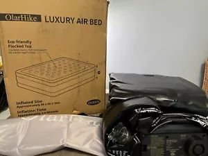OlarHike Inflatable Queen Air Mattress with Built in Pump 18" Elevated Durable - Picture 1 of 5