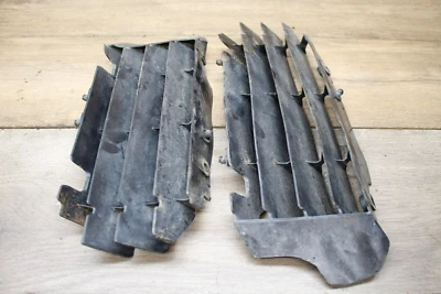 Juego de protectores de radiador de refrigeración del motor Kawasaki KX250F KX 250 2013 13 protectores de parrilla Foto 1 de 4