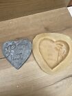 Rubber Latex Mould Mold Love Heart Memorial Garden Rose Always In Our Hearts