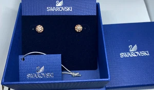 Swarovski EMMA Ohrstecker Rosevergoldet Kristall 1 cm Ohrstecker Neu im Karton 5225982 - Bild 1 von 3
