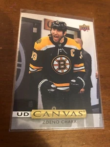 2019/20 Upper Deck UD Canvas Zdeno Chara Boston Bruins - Picture 1 of 1
