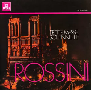 ROSSINI Petite Messe Solennelle CRUZ GILLES SARETZKI GRIMM ALBERT FSM-43501 2LP - Picture 1 of 3