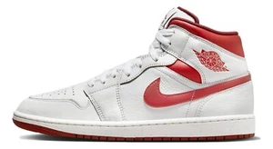 Size 10 - Nike Air Jordan 1 Mid SE 'Dune Red' Men's Shoes FJ3458-160 - Picture 1 of 6