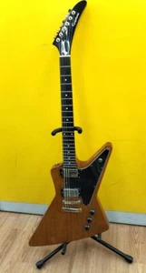 Epiphone 1958 model KORINA EXPLORER natural Electric Guitar Used From Japan - Picture 1 of 9