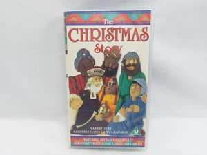 The Christmas Story narrated by Geoffrey Hayes - VHS Video 1996 - Picture 1 of 5