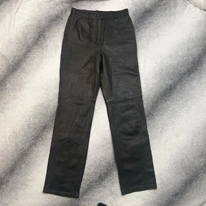 Siena Studio Black Genuine Leather High Waisted Pants Women’s Size 10 - Bild 1 von 12
