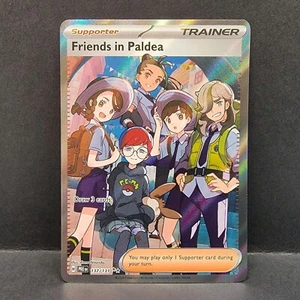 Friends In Paldea 137/131 Evoluzioni Prismatiche Ultra Rara Full Art Pokemon - Foto 1 di 2