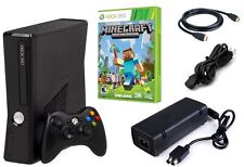 Authentic Xbox 360 Model S + Minecraft + Pick Your Storage + US Seller