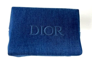 DIOR Beauty Denim Cosmetic Bag - Brand New