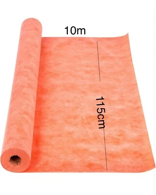 MASTA BUILD Matting Membrane Waterproof Tanking Shower Decoupling Wet Room System Orange 10m