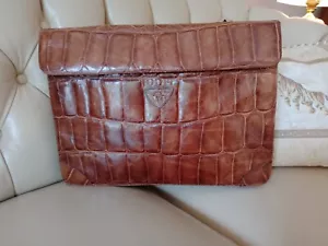 Original - JOOP - Business Tasche. Krokoprägung Leder. Vintage. UNISEX. - Bild 1 von 3