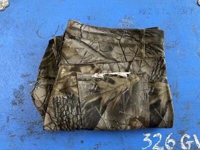 NEW 42x30 Realtree Hardwoods Outfitters Ridge Camo Denim Double Knee Pants - Image 1 of 4