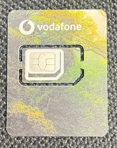 Vodafone Ireland 5G 3 in 1 Sim Card Irish Number - Picture 1 of 2
