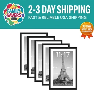 Versatile 11x17 Picture Frame Set - Perfect for Collages and Special Occasions - Picture 1 of 10
